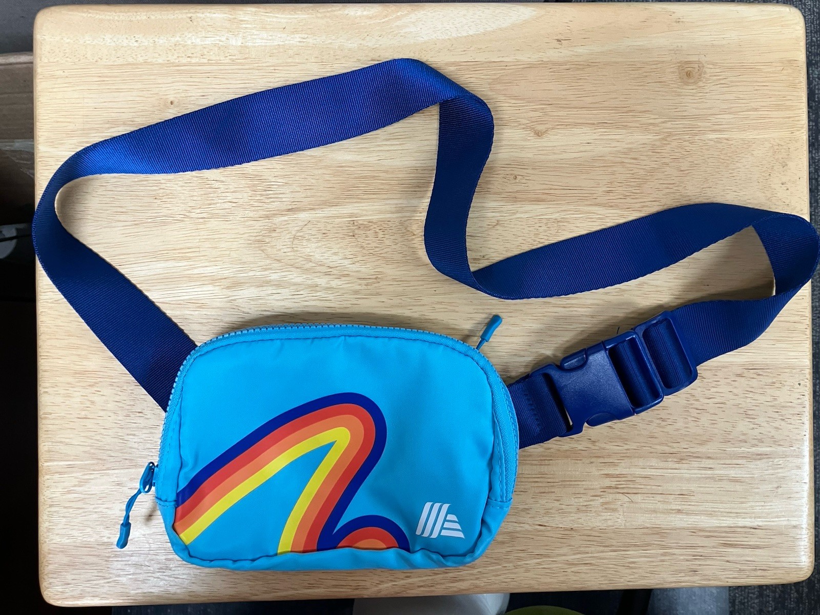 Aldi Gear 2023 Belt Bag, Fanny Pack, Light Blue, Heritage Stripe, Bum Bag.