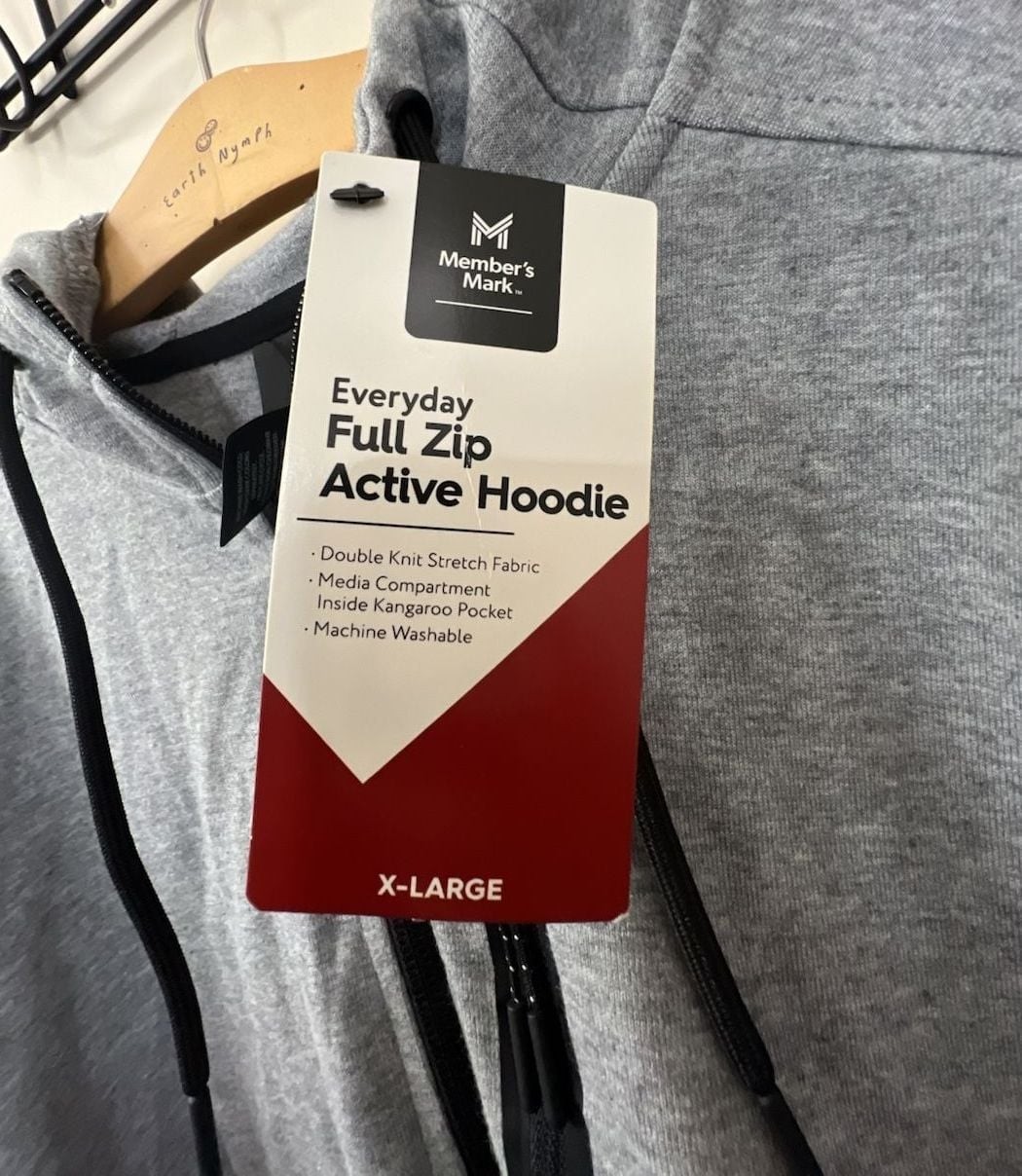 Member’s Mark Everyday Full Zip Active Hoodie