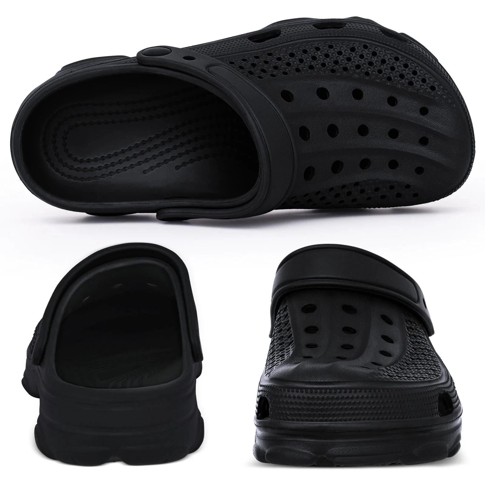 Men’s COMFORT Clogs – Breathable Garden Sandals Non-Slip Indoor Outdoor Shoes