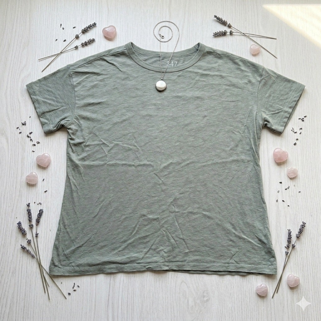 Maurices 24/7 Dawson Crewneck T-Shirt, Olive Green, Size 0X