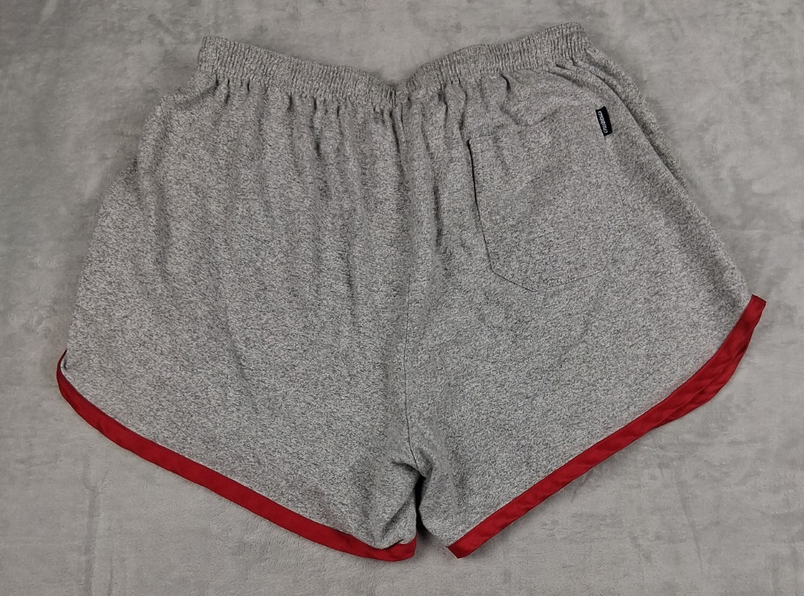Chubbies Lounge Sweat Cotton Shorts Men L (28 inch Elastic Waist) Gray Made USA