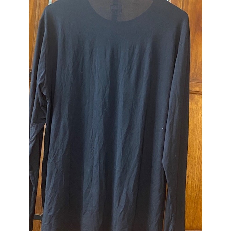32 Degrees Heat Womens XL Black Thermal Base Layer Shirt Long Sleeve Stretch