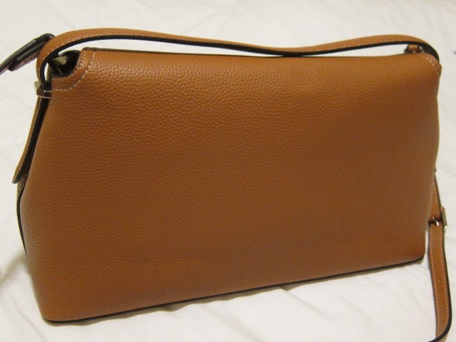 Toteme T Lock Women’s Leather Shoulder Bag – TAN -Style number 241-WAL956-LE002