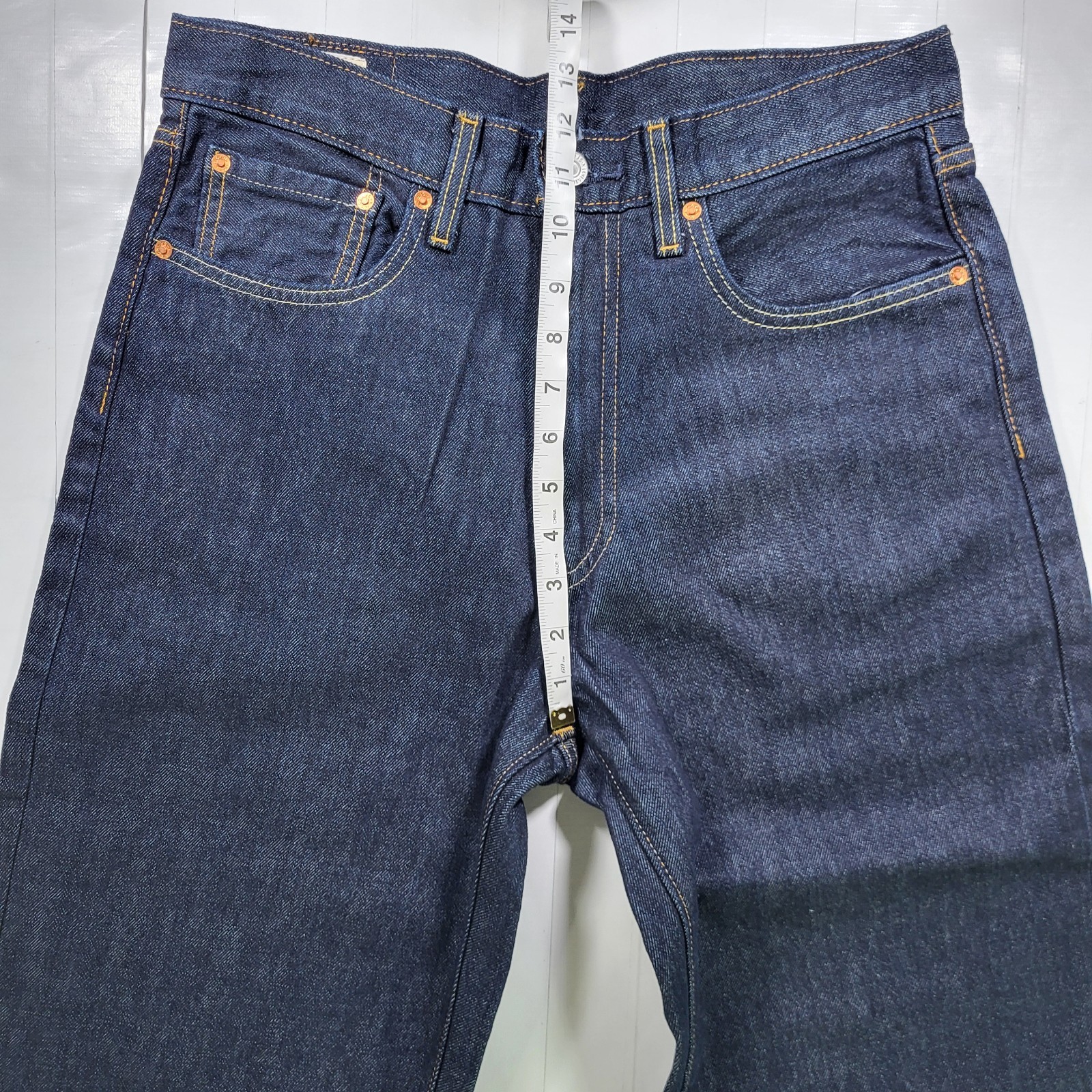 Levis Premium 568 Loose Straight Jeans 32×32 Mens New With Tags Dark Navy Flex