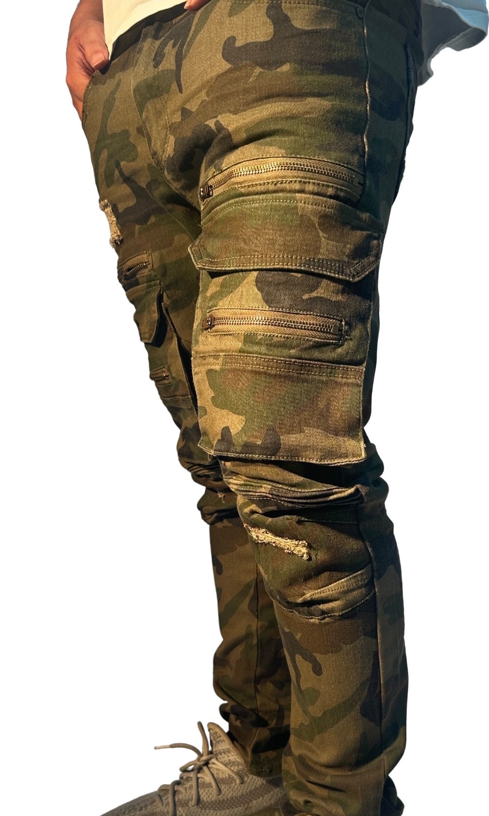 Men’s Bleeker Bleeker Straight Fit Jeans Camo Denim (typhoon) Skinny D610