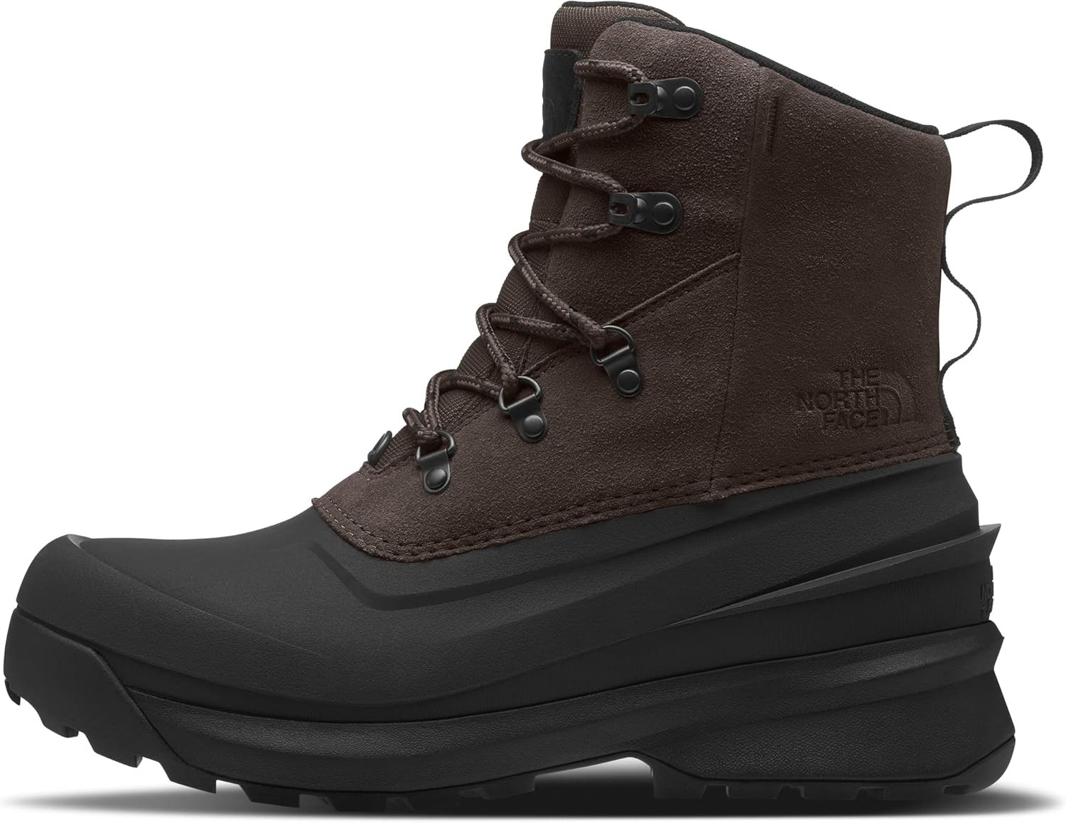 THE NORTH FACE Men’s Chilkat V Lace-up Waterproof Snow Boot | Coffee Brown