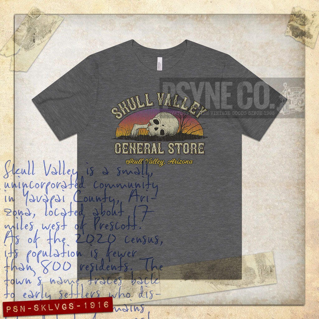 Skull Valley General Store 1916 Vintage Men’s T-Shirt