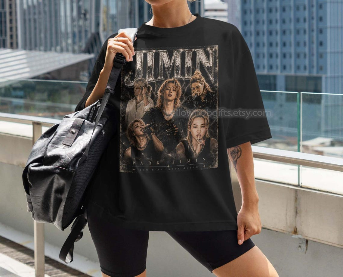 Jimin K-Pop Fan Unisex T-Shirt, Korean Pop Music Gift Tee