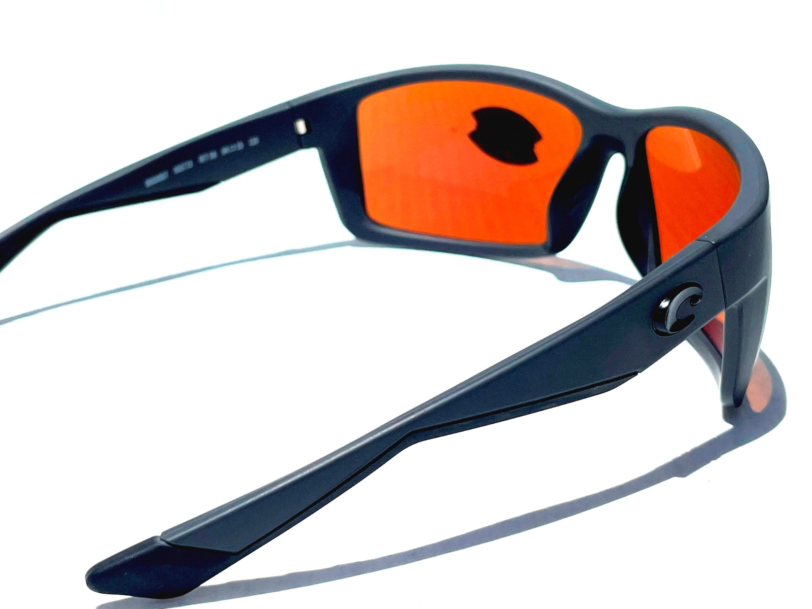 Costa Del Mar REEFTON 98 in Matte Gray w GREEN Mirrored 580P Sunglass 9007-15