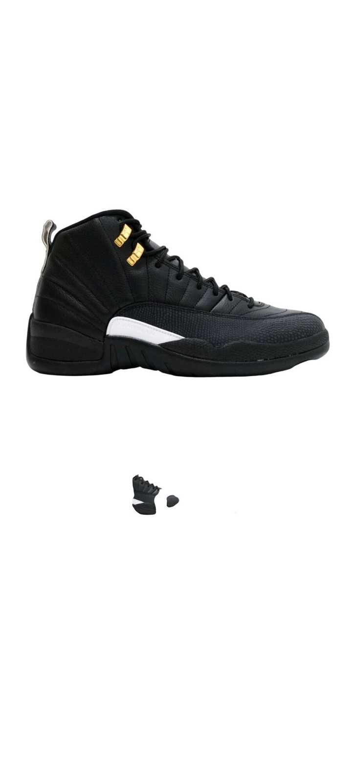 Air Jordan Retro The Master Black Sneakers Mens Shoes Pre-Owned Size 13 136090
