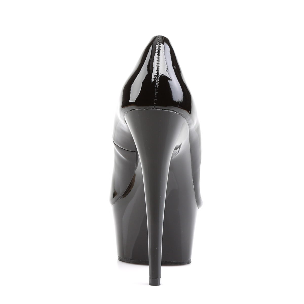 PLEASER DEL685/B/M Sexy Classic Black Platform 6″ Stiletto Heels Pumps Shoes