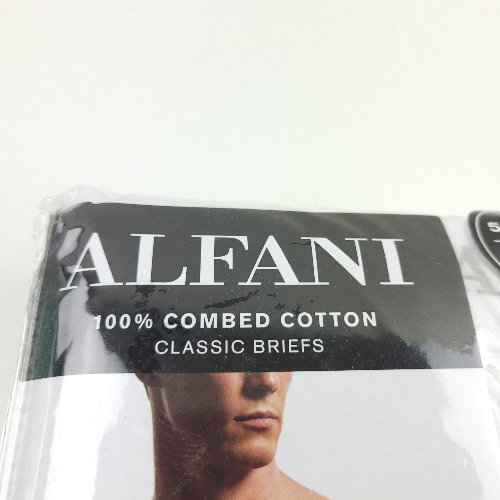 Alfani Large L Briefs 5-Pack Solid White – Tagless 100% Cotton Classic Mens NWT