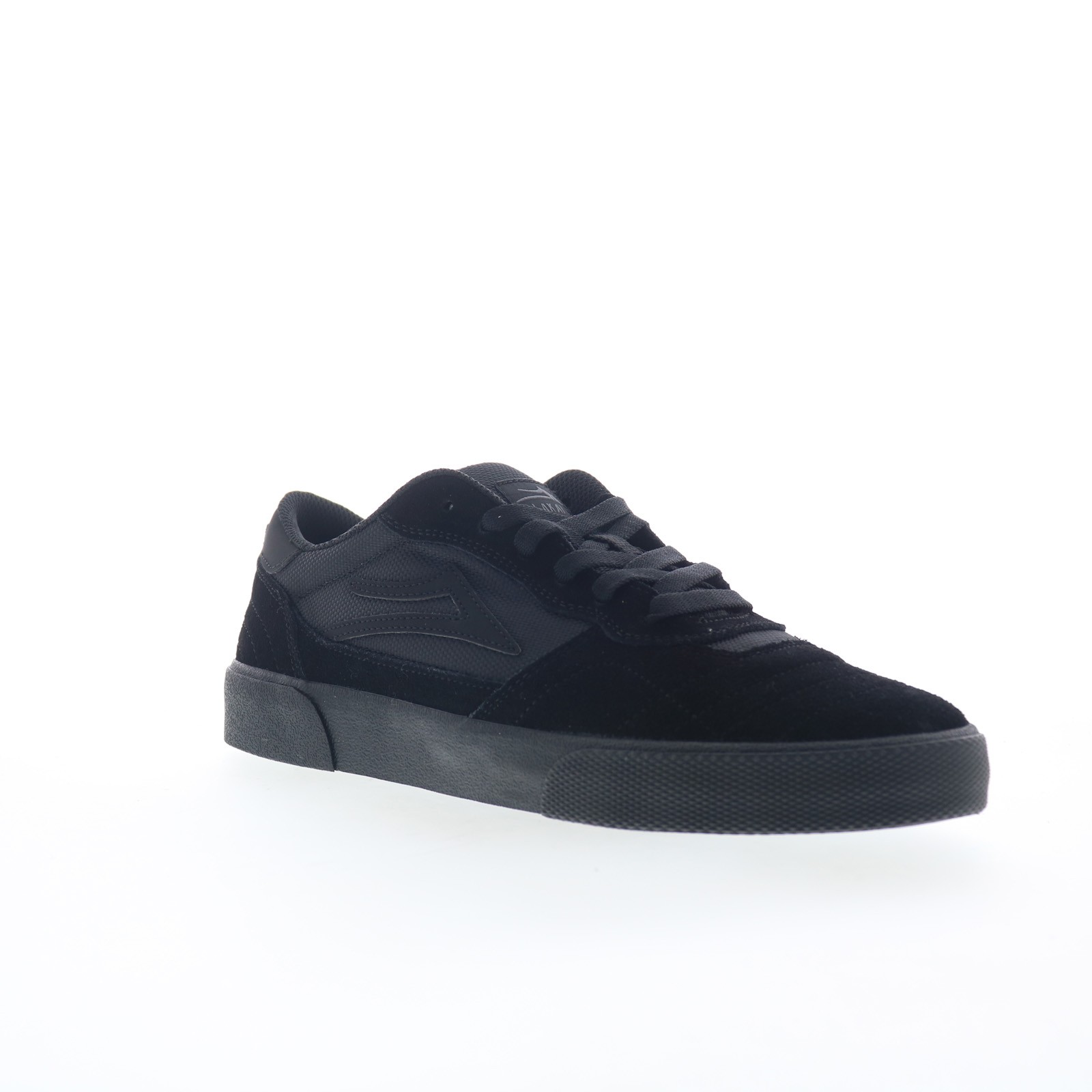 Lakai Cambridge Mens Black Suede Lace Up Skate Inspired Sneakers Shoes