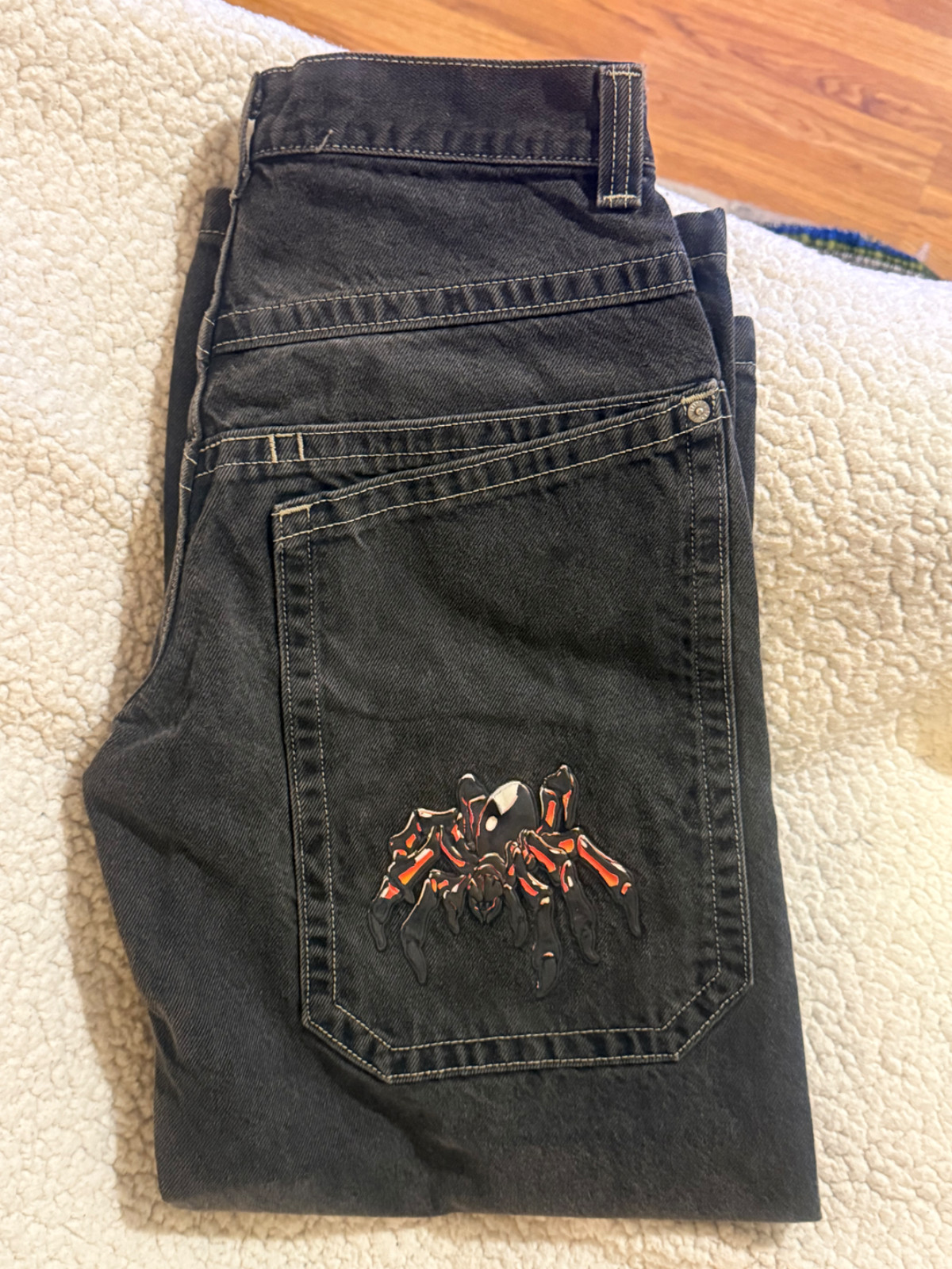 JNCO Tribals with Black/Orange Spider