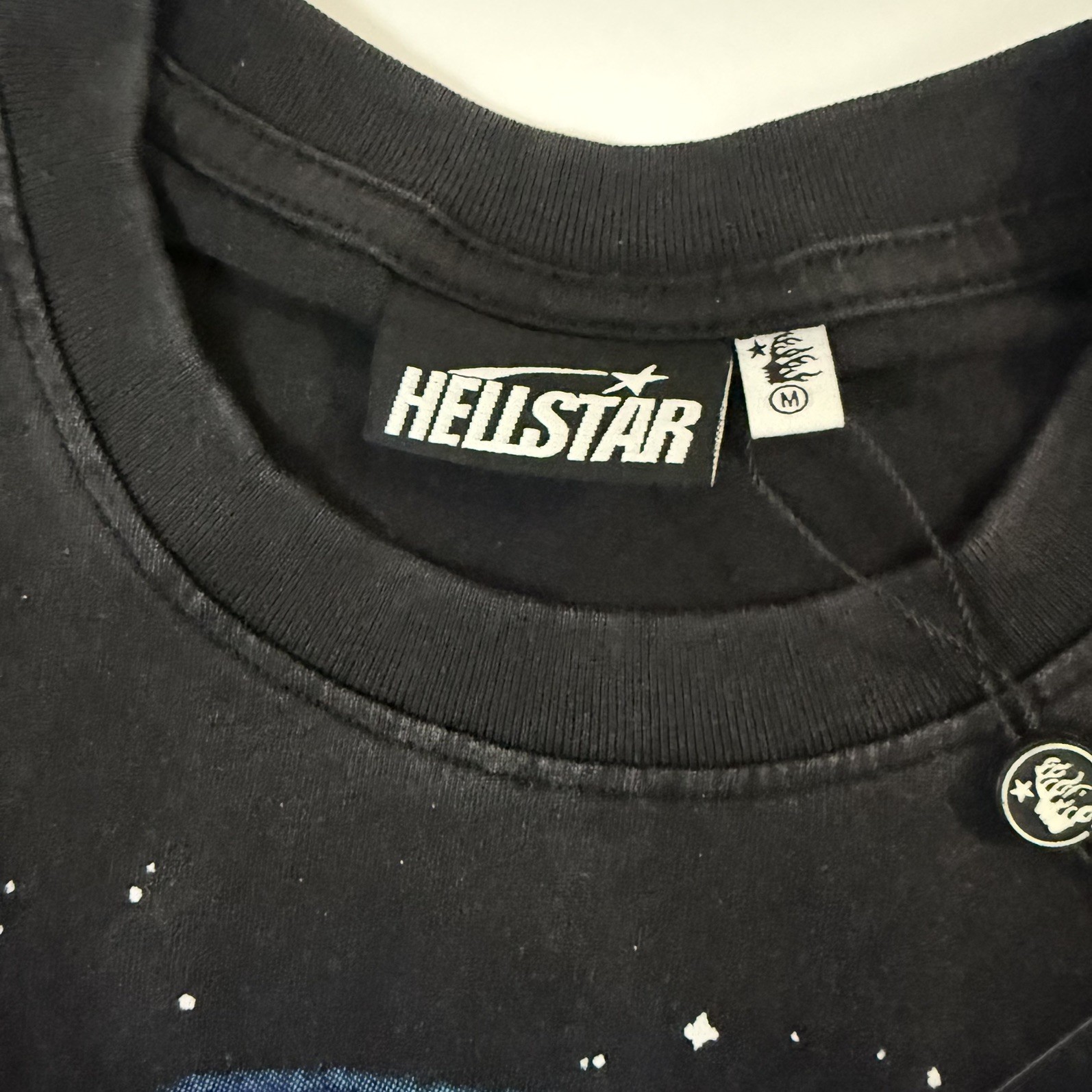 Hellstar Goggle T-Shirt Black/blue Men’s Size M