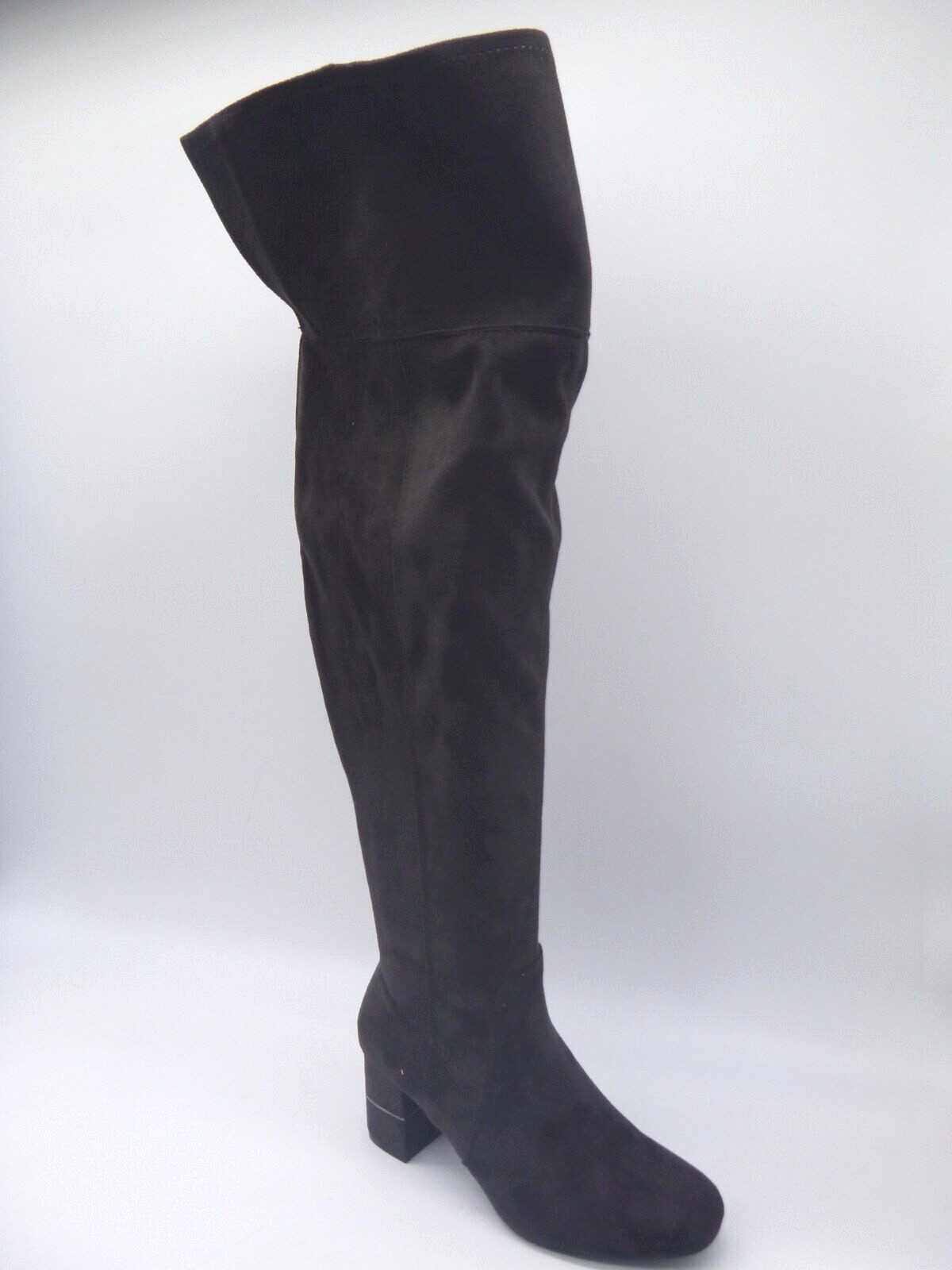 Alfani Novaa Brown Synthetic Over the Knee High Boots Size 5.5 M Wide Calf