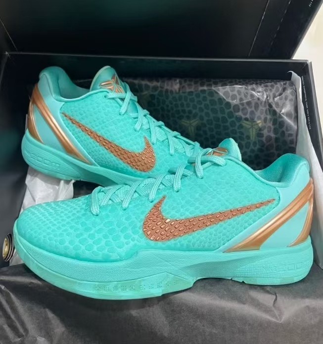 New Jalen Brunson x Nike Zoom Kobe 6 Protro Statue of Liberty PE US7-13