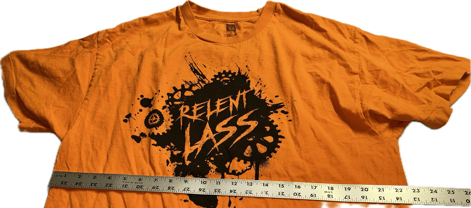 WWE Becky Lynch Relent-Lass Authentic Wear Pro Wrestling Shirt – Size: XL