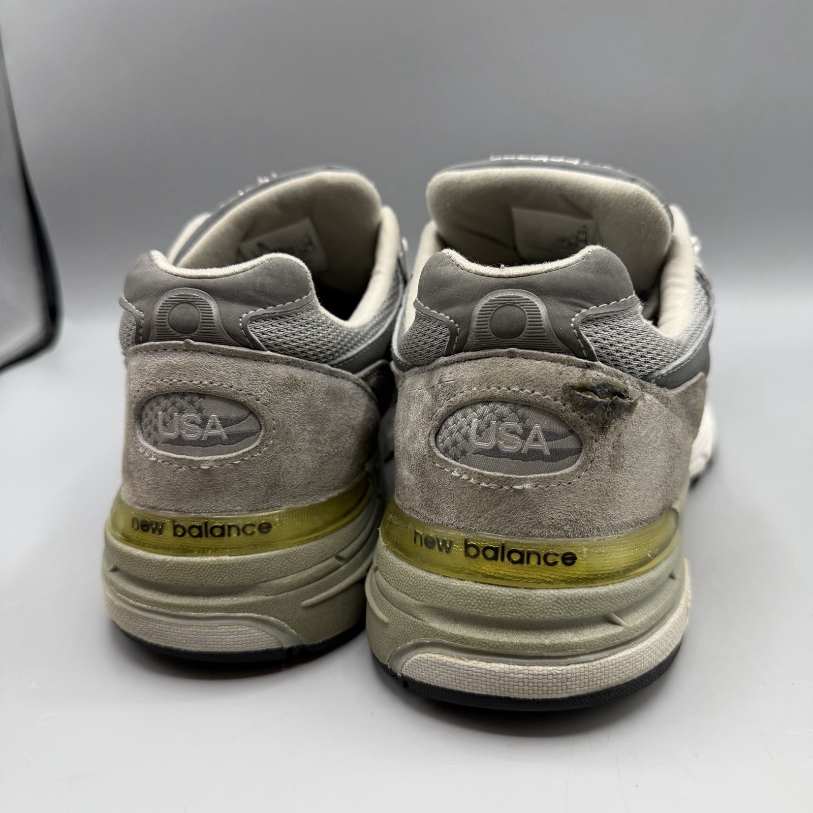 New Balance 993 Made in USA Gray Running Sneakers Men’s Size 11 MR993GL