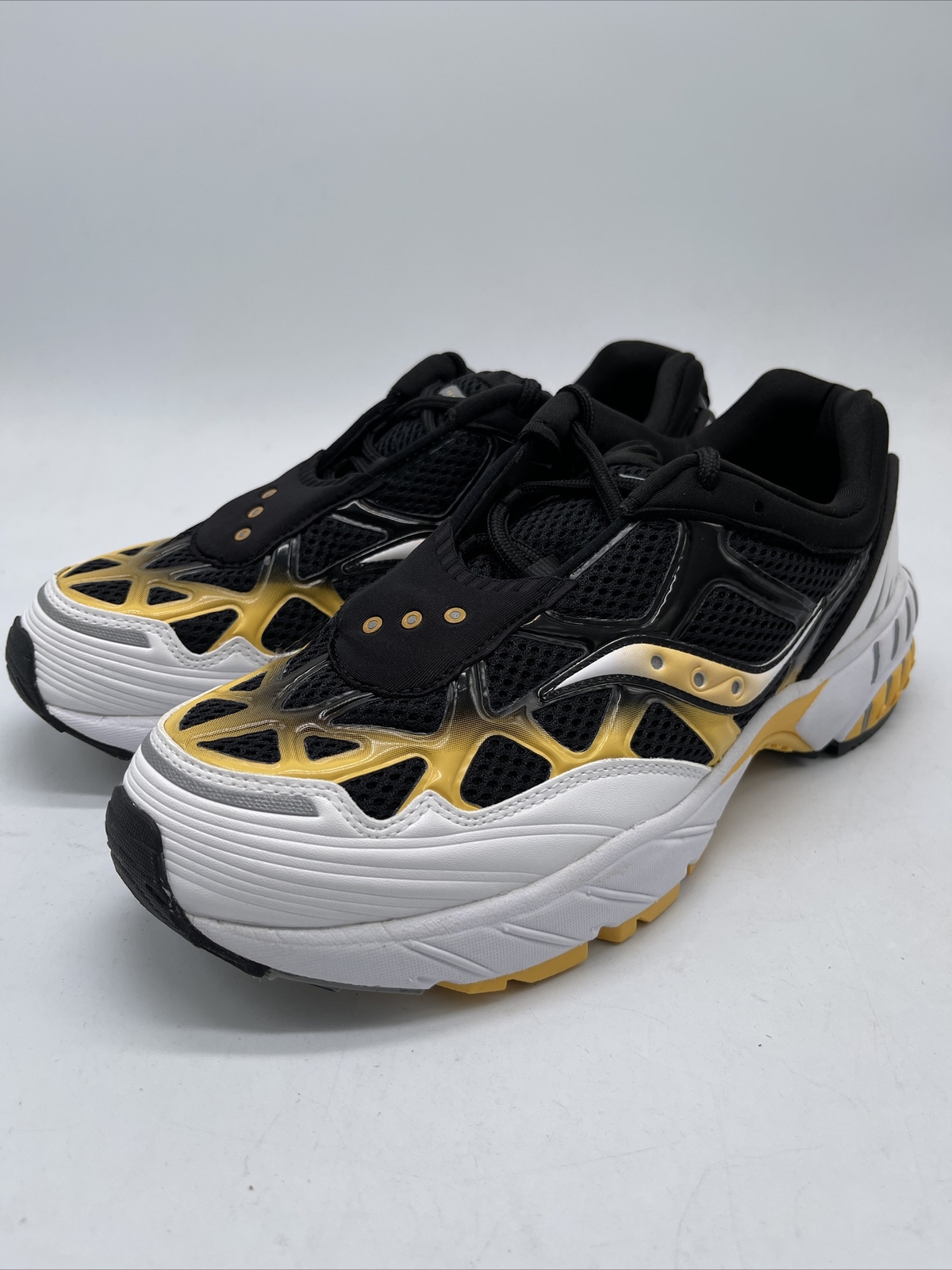 Saucony Grid Web Black Yellow Steelers S70466-3 Men’s Sizes 8-13