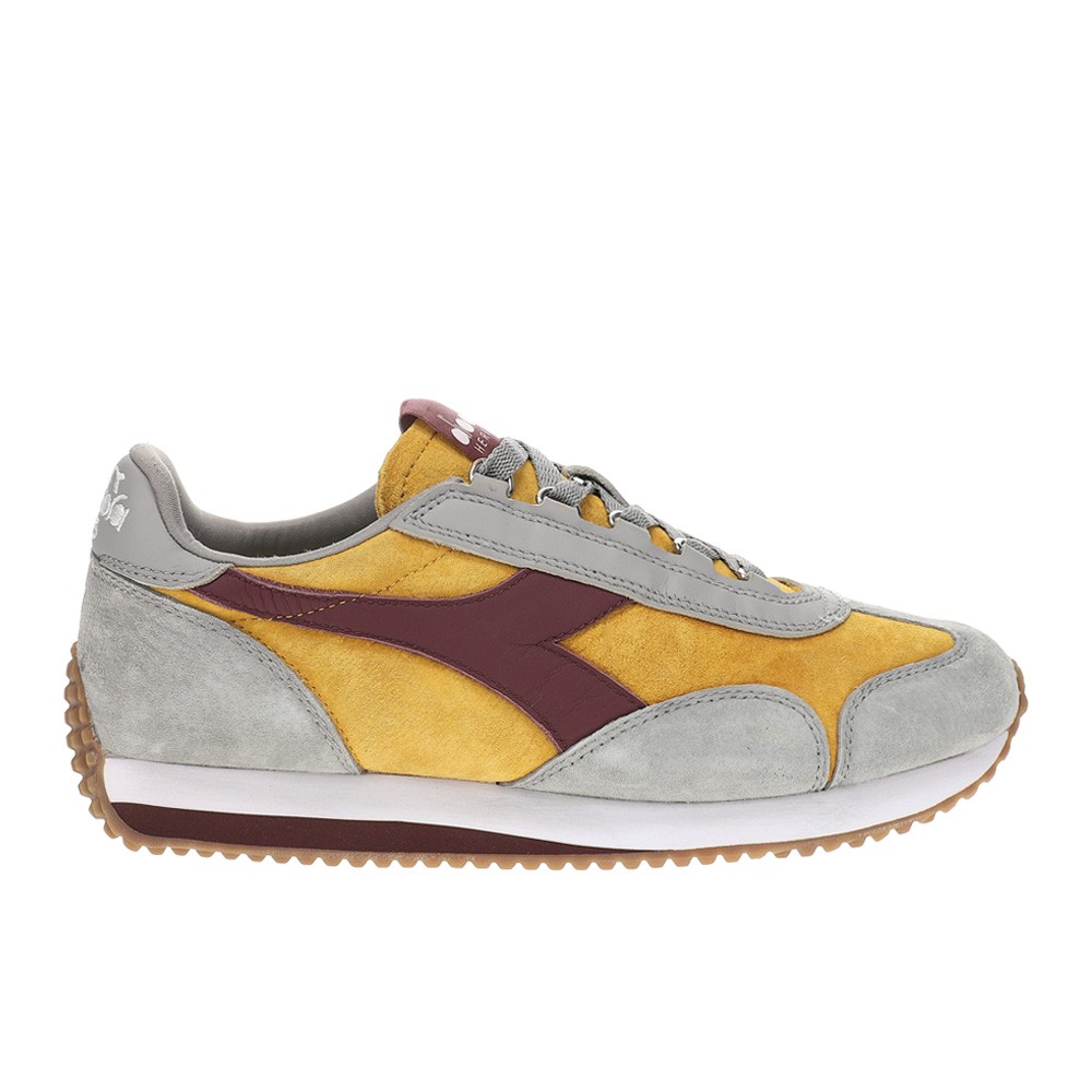 diadora Equipe ’75 Sw Lace Up Mens Yellow Sneakers Casual Shoes 181592-35026