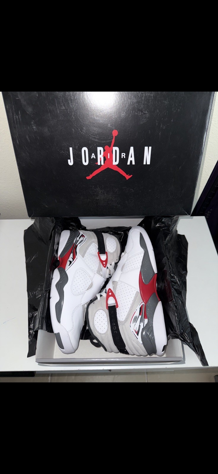 Air Jordan 8 Retro Bugs Bunny 2025 Men’s 305381-100 BRAND New IN BOX