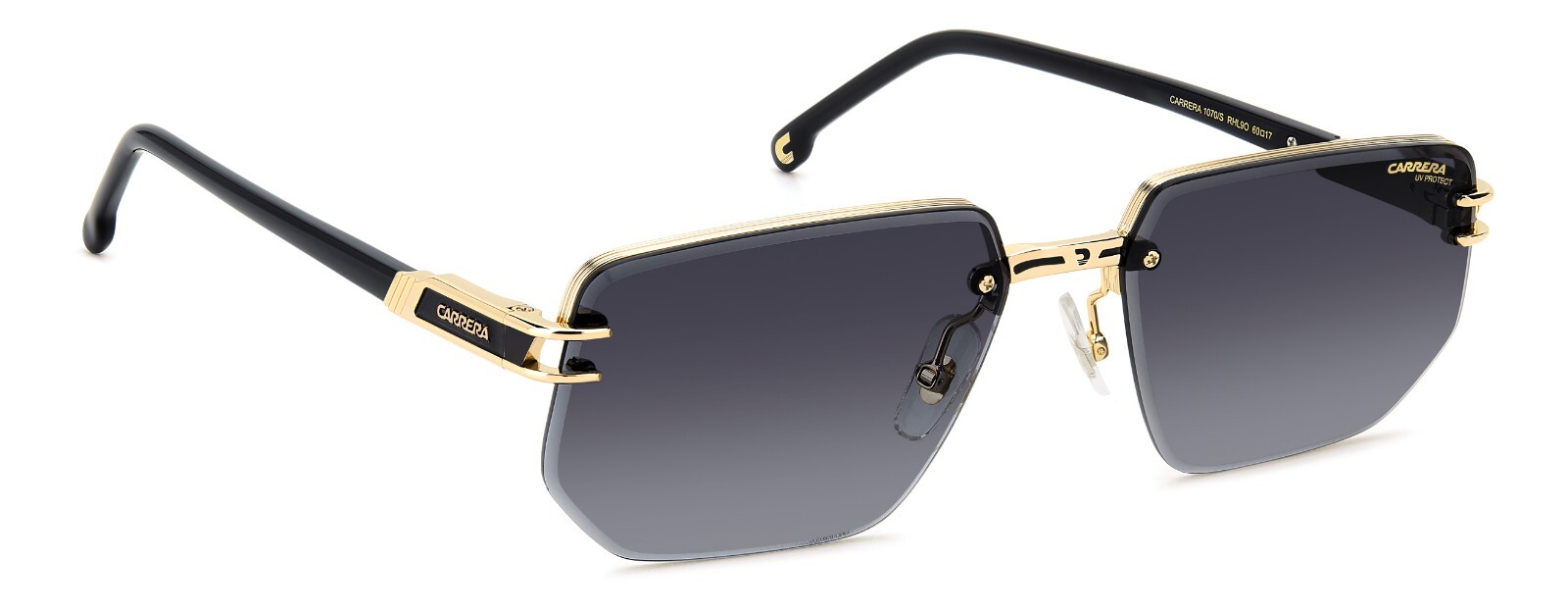 Sunglasses CARRERA 1070/S RHL (9O) Gold Black/Dark Grey Shaded Cal.60