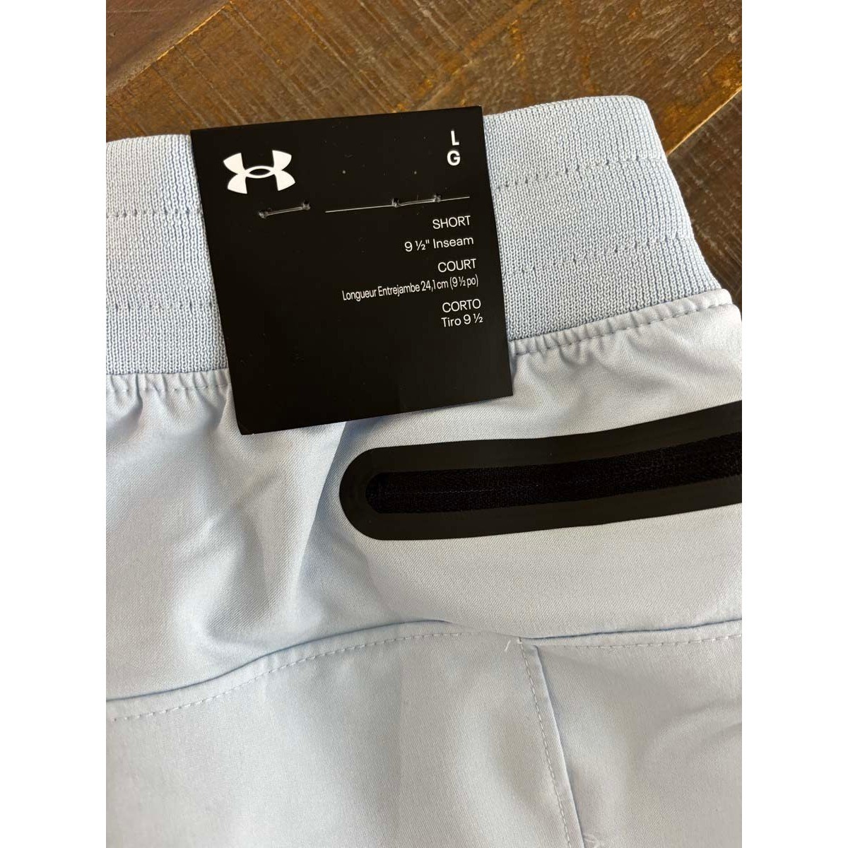 Under Armour Men’s Large Woven 9.5″ Cargo Shorts 1388018-464 Blue NWT