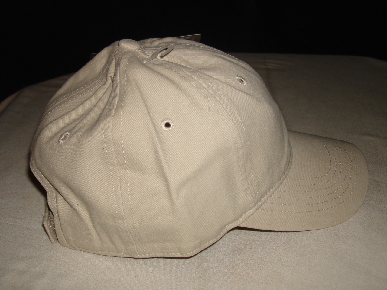 NWT DRI DUCK BEIGE 100% ORGANIC COTTON UNSTRUCTURED ADJUSTABLE BASEBALL CAP