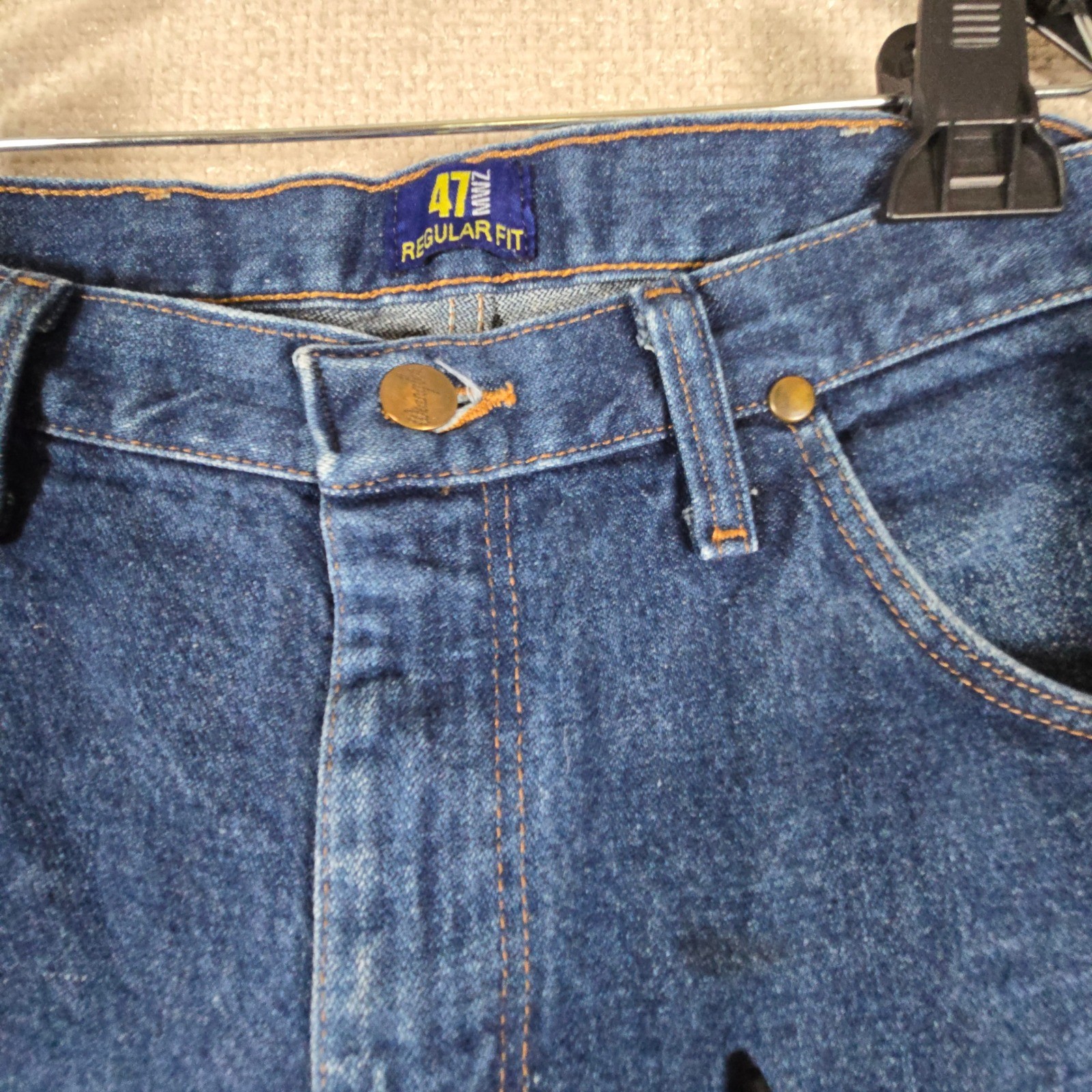Wrangler 47MWZ Premium Performance Cowboy Cut Jeans Mens 33×36 Regular Fit