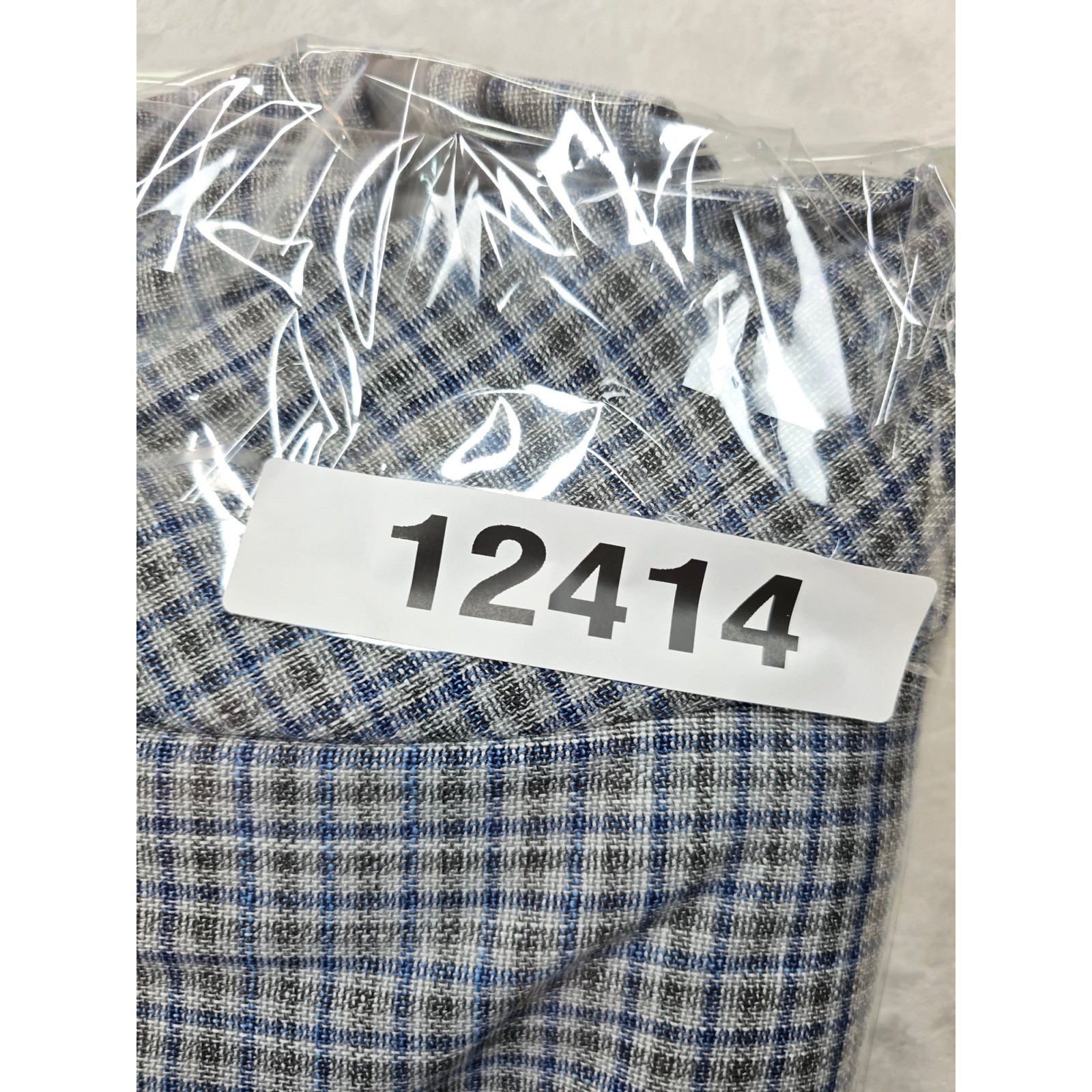 LRL Ralph Lauren Check Sport Coat Mens 43R 42 44 Blue Grey Plaid Blazer NEW