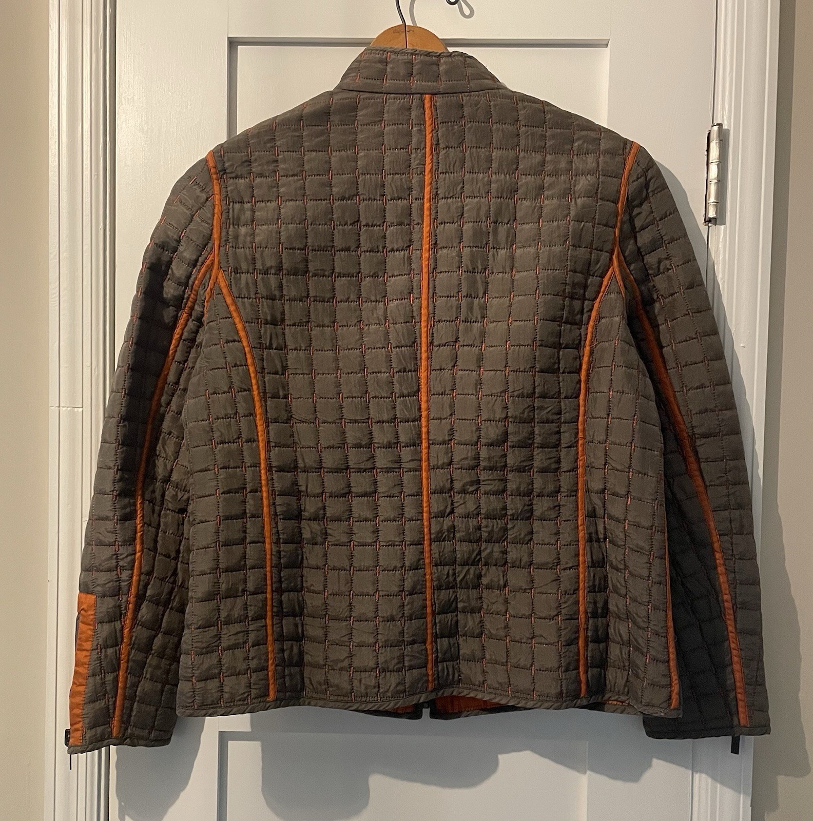 Oleg Cassini 100% Reversible Quilted Jacket Lightweight Women’s Size: M GUC