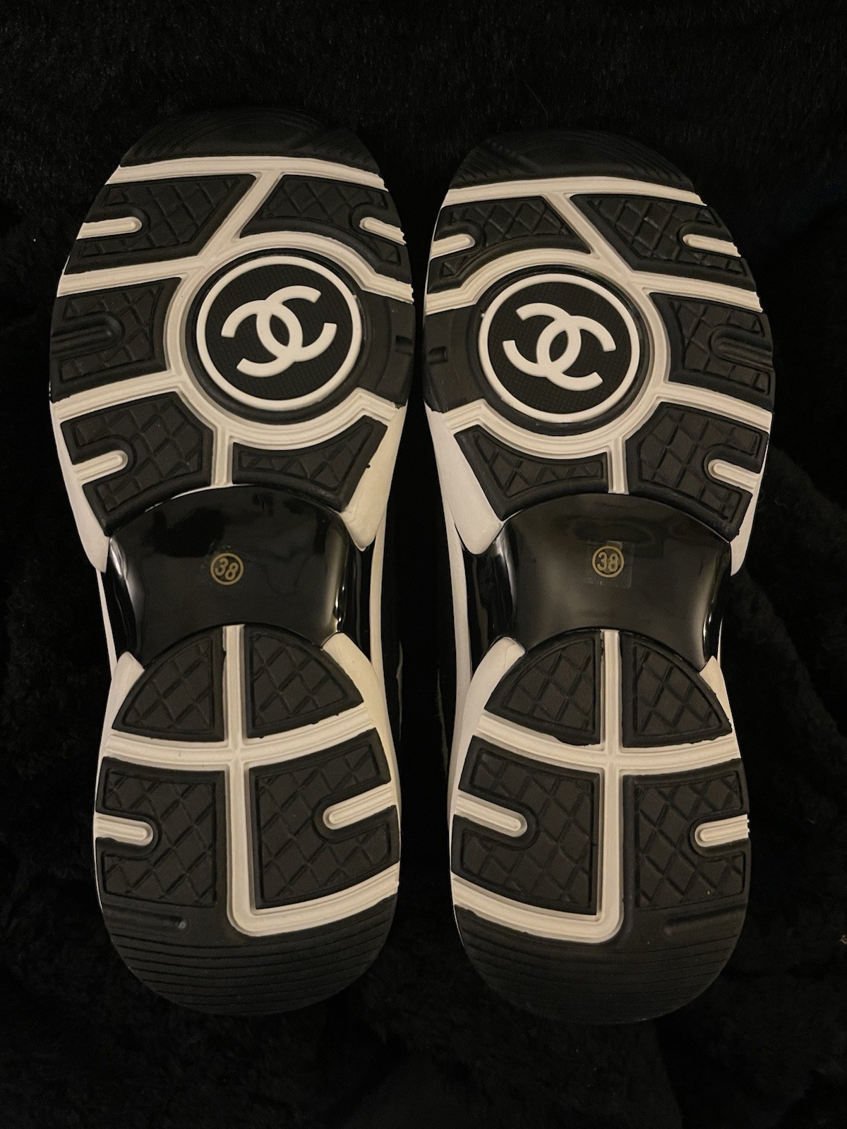 White And Black CC Shoes