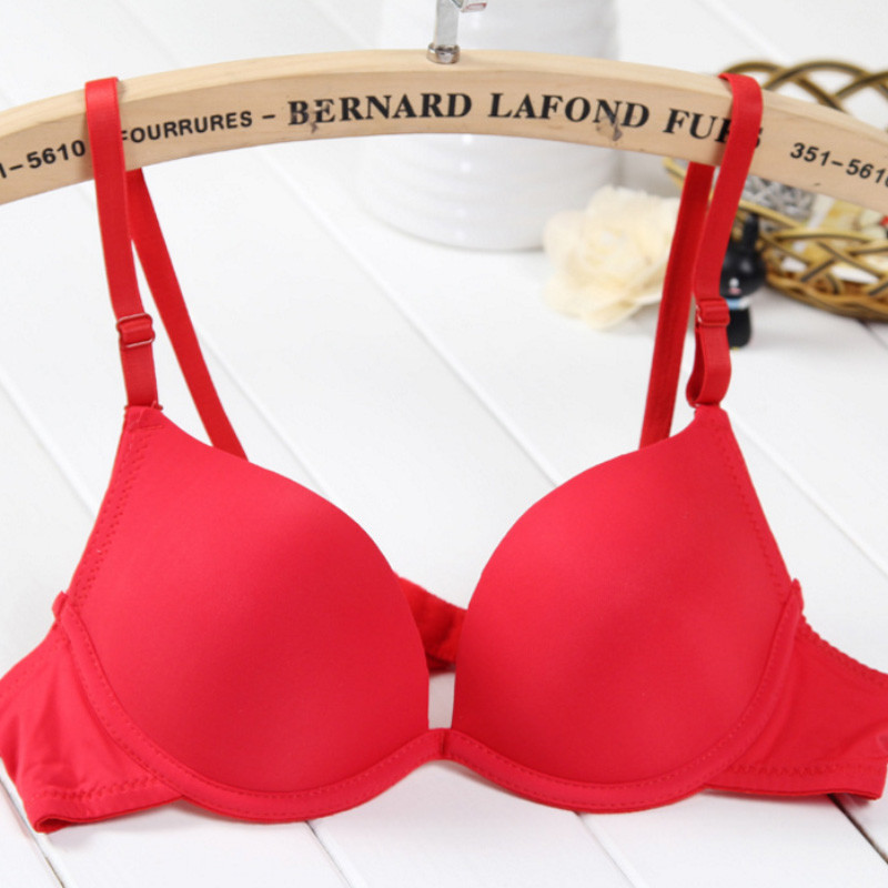 Womens Bras 28-40 AAA A B C Small Breasts Push Up Bras Padded Underwire Bralette