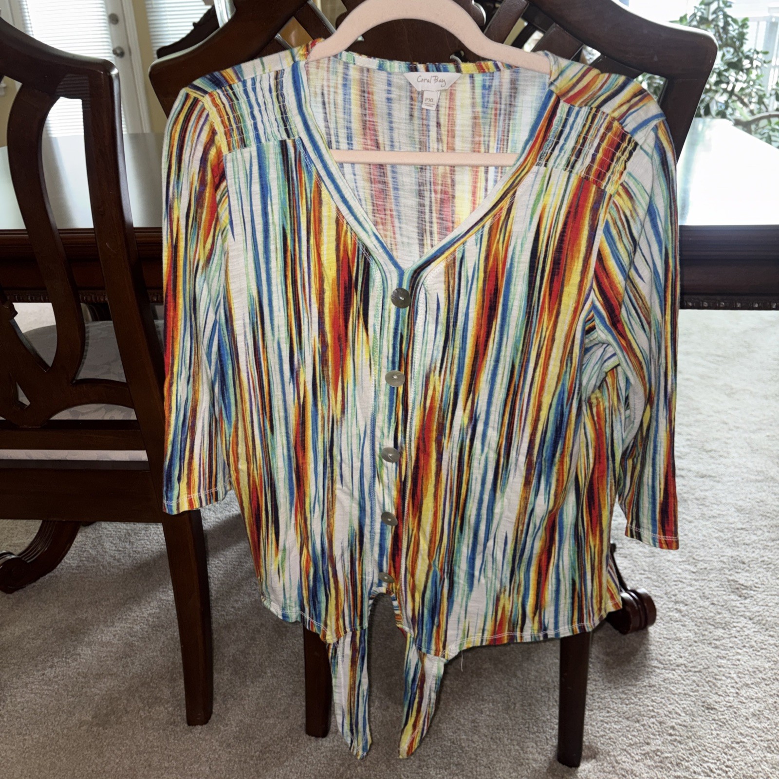 Coral Bay Petite XL Soft Lightweight Comfy Top. Great Colors. Perfect Summer Top