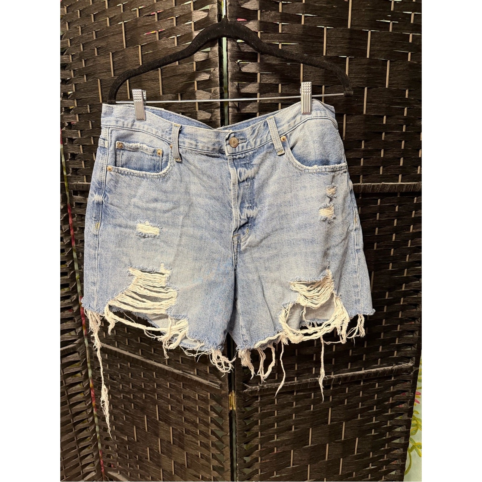Pistola size 32 cut off jean shorts