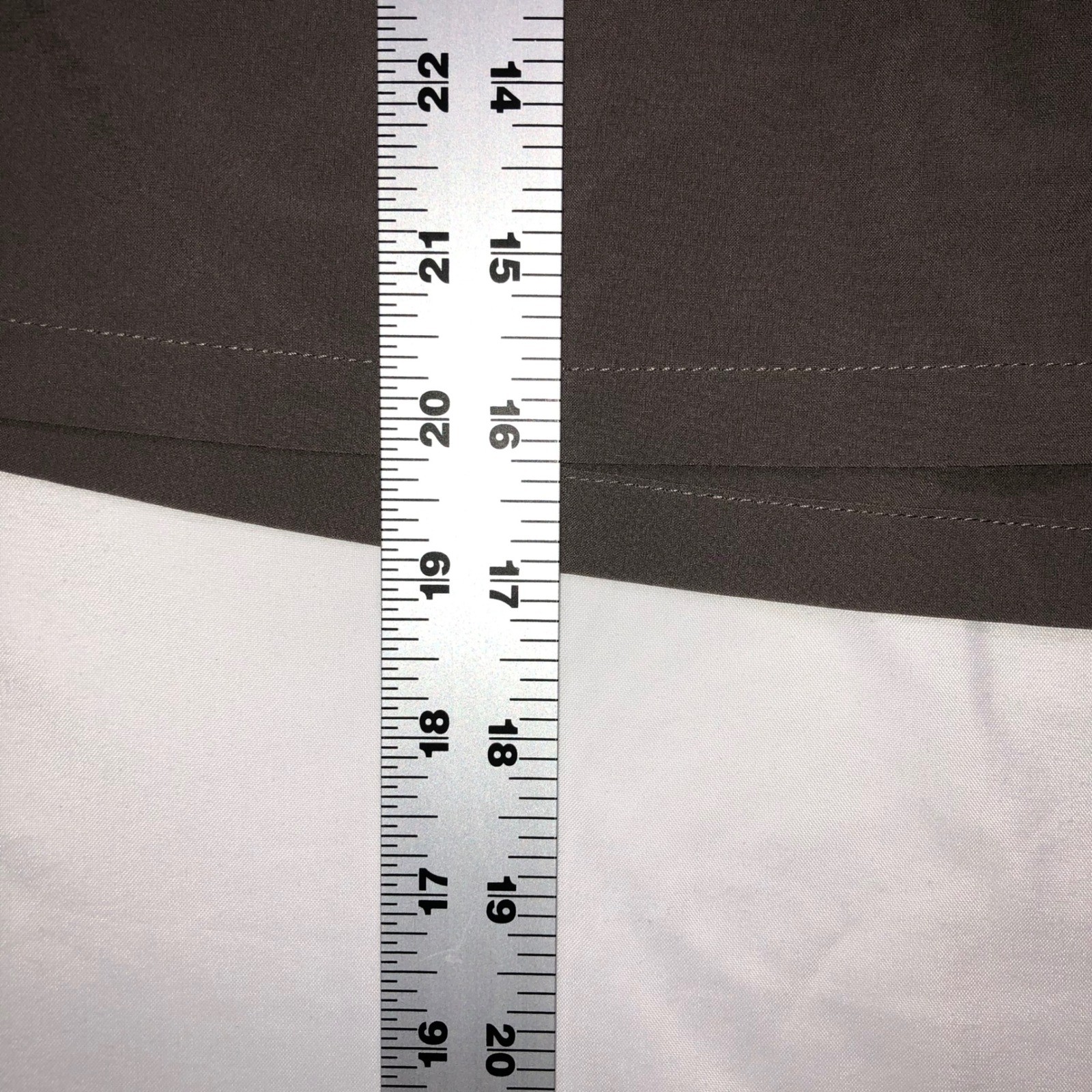 All in Motion Brown Athletic Skort Large Elastic Waist Drawstring Pockets