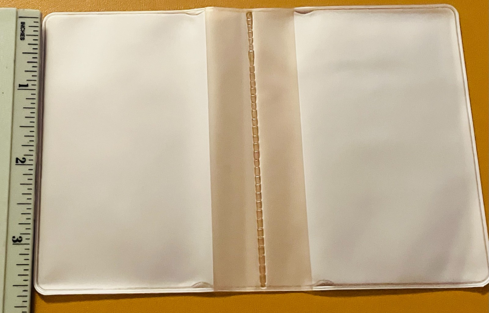 New 6 Page Tri-Fold Wallet Inserts Holds 6 Cards or Photos 3.77 tall x 5.51 wide