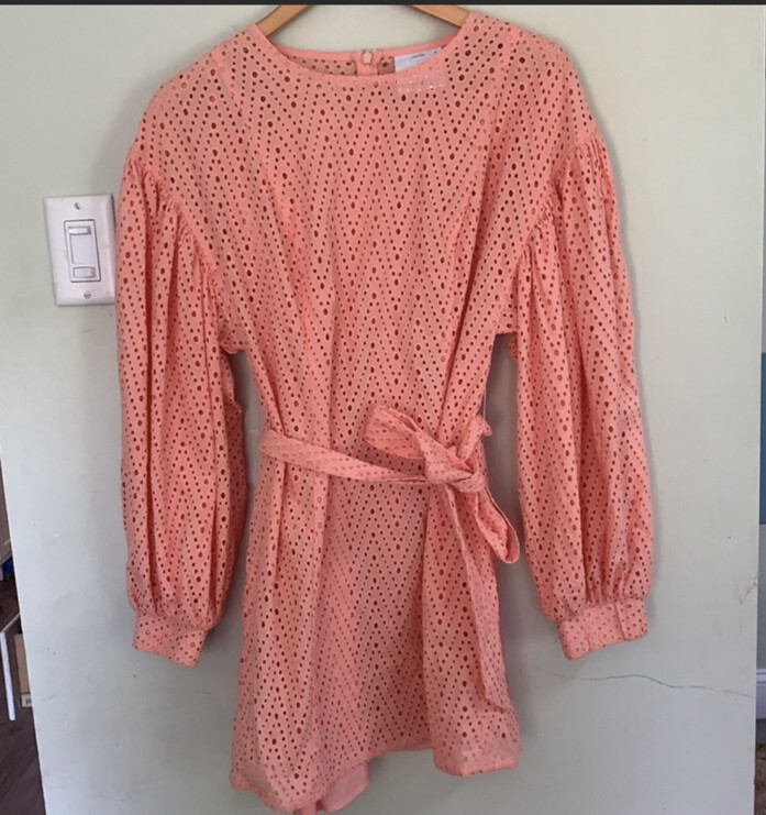 $200 C/MEO COLLECTIVE RUNAWAYS DRESS SIZE SMALL SHERBERT Z192-18