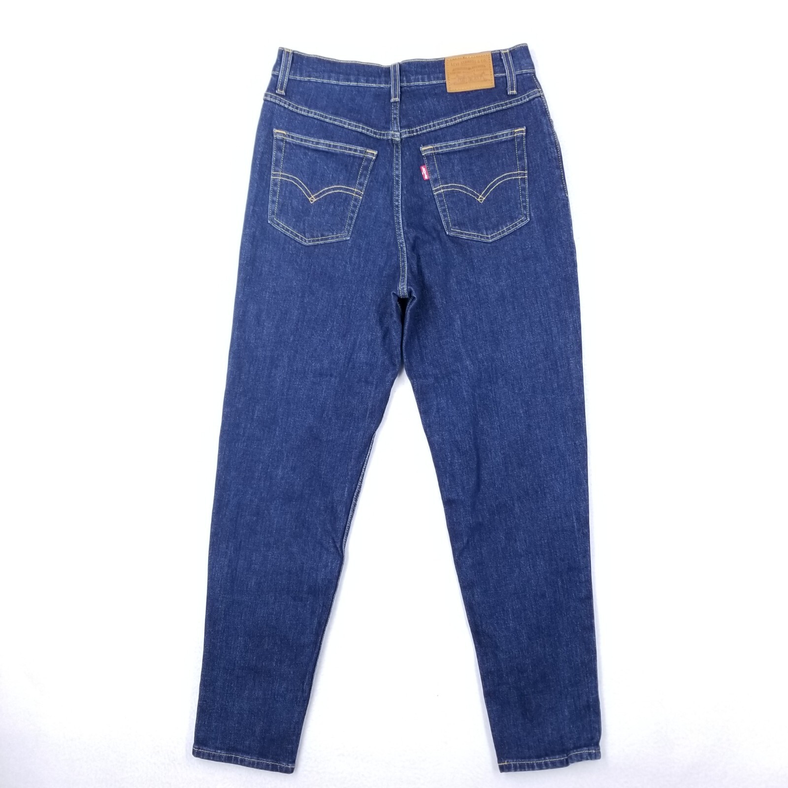 Levi’s Big E Mom Jean Women’s Denim Blue Jeans Size 26 (Measures 27×27) Hi Rise