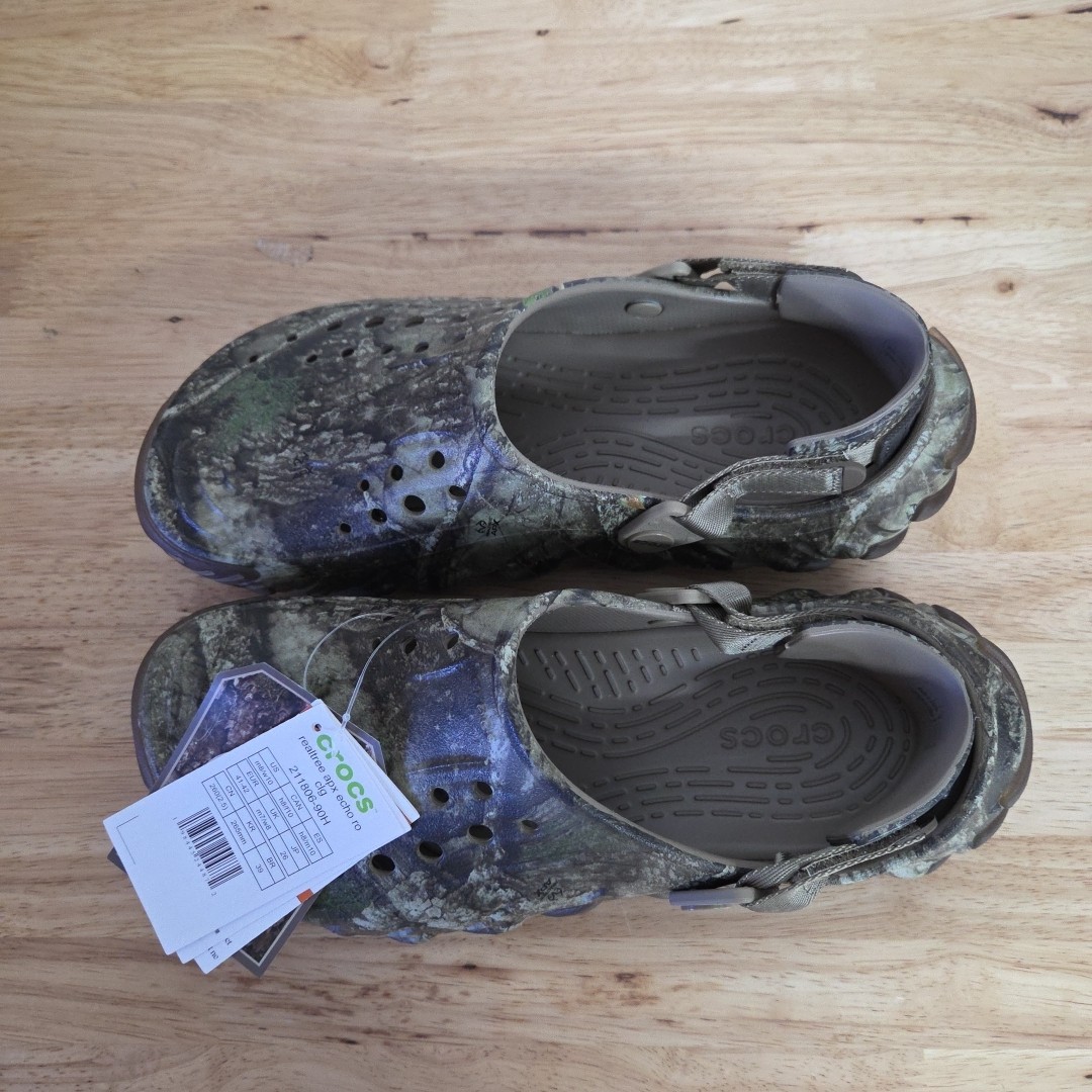 Crocs x Realtree APX Echo RO Clg Size 8m/10w NWT!