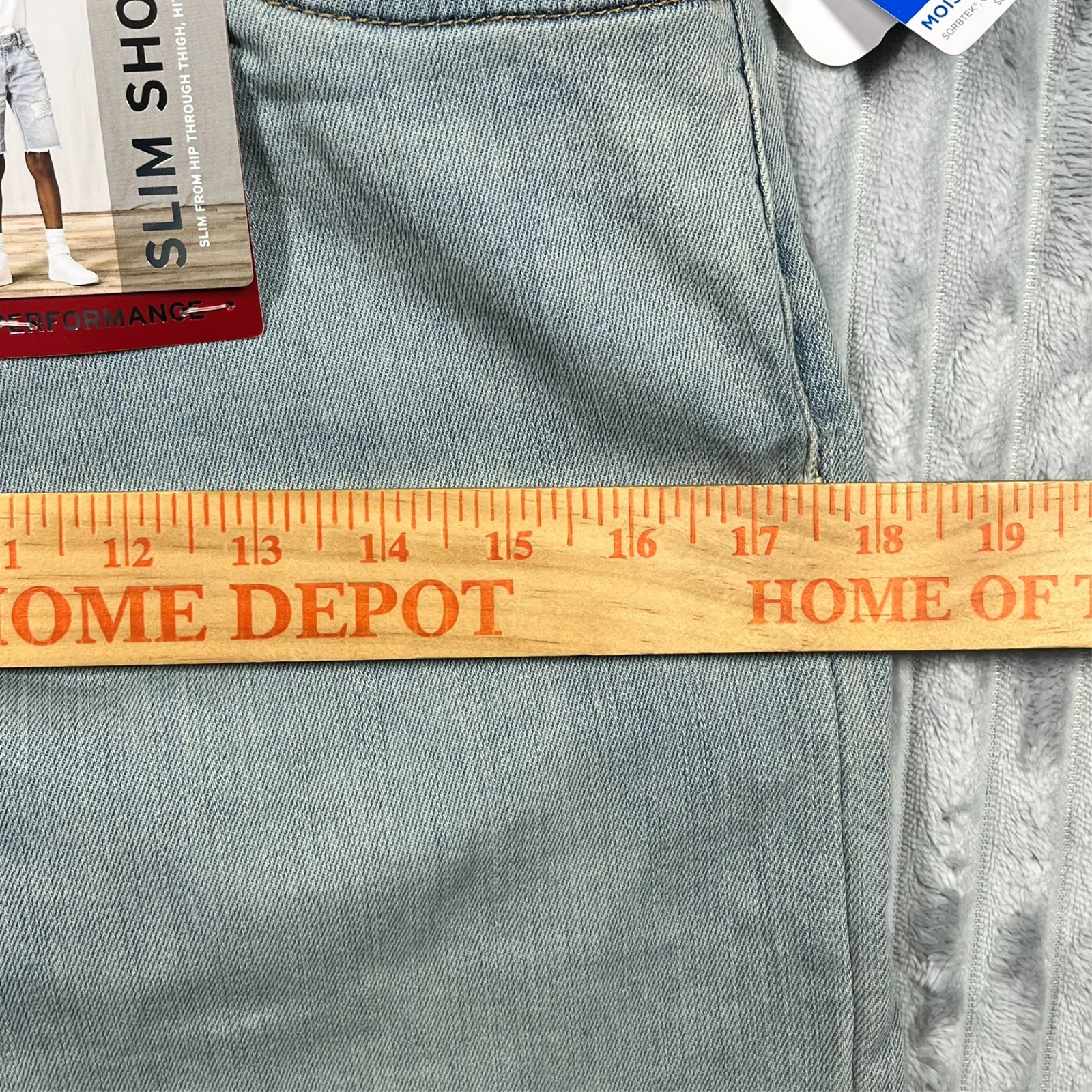 Levi’s Slim Short Youth 18 Reg Light Wash Stretch Comfort Adjustable Waistband