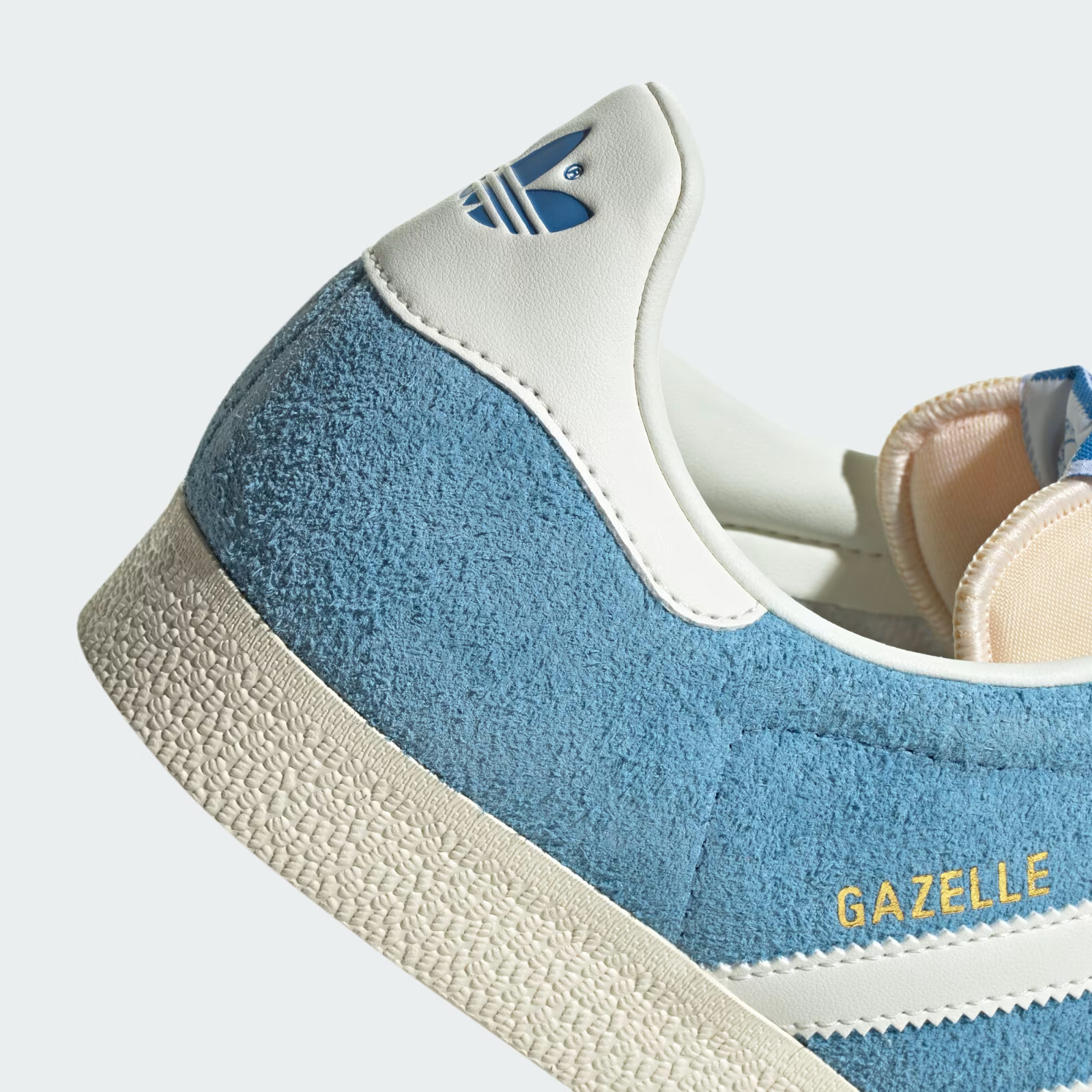 Adidas Gazelle Light Blue Off White Sneakers Shoes IF9653 45 1/3 46 2/3 US 11 12