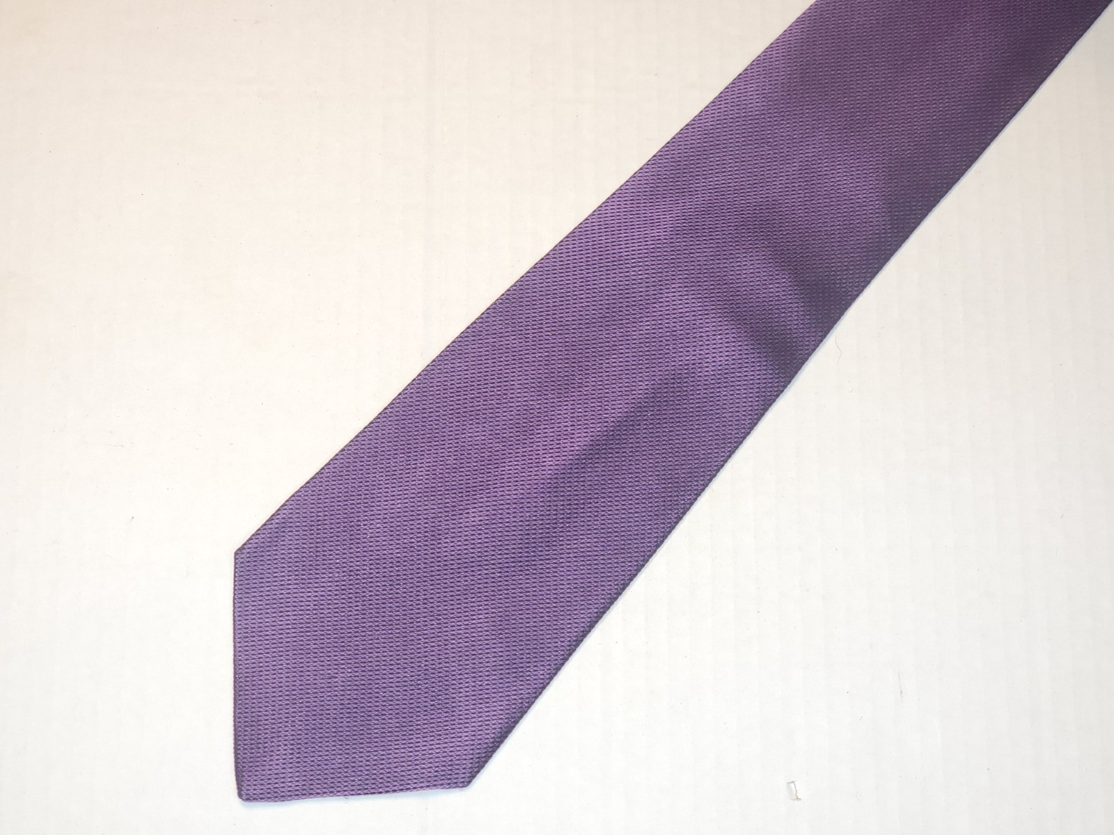 UNBRANDED [ SOLID ] men’s tie 100% Silk Made in United Kingdom