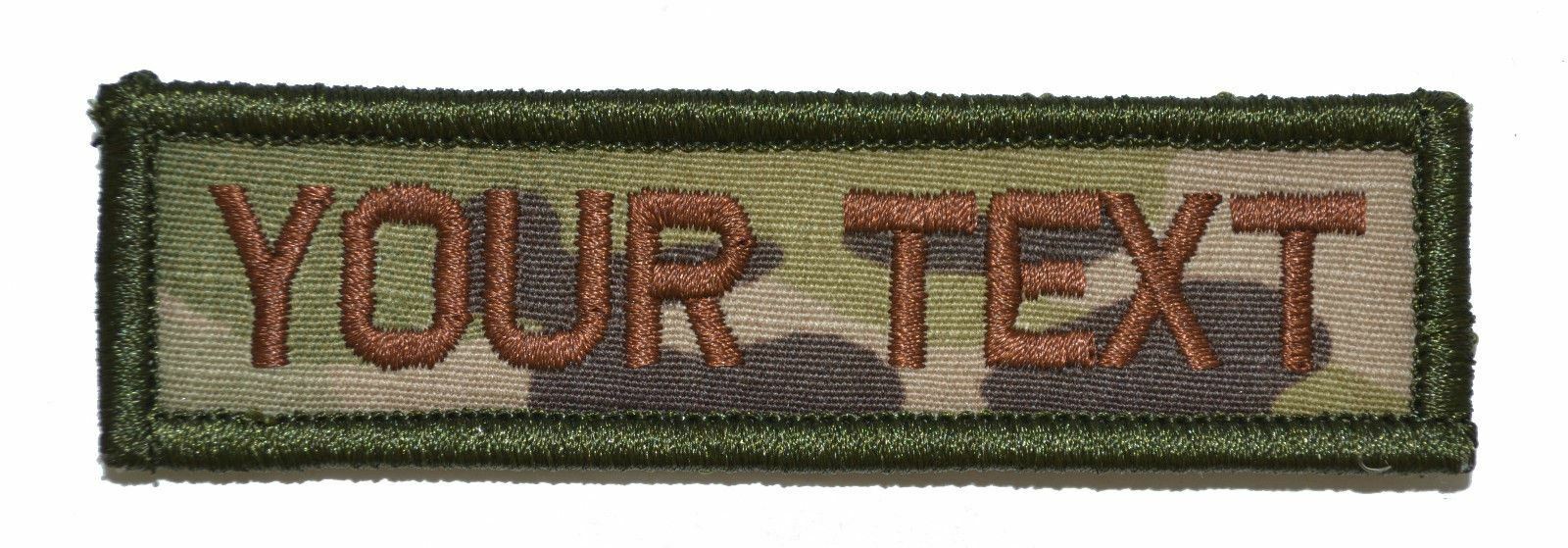 Custom Made 1×3 Military/ Funny Patch with Hook and Fastener