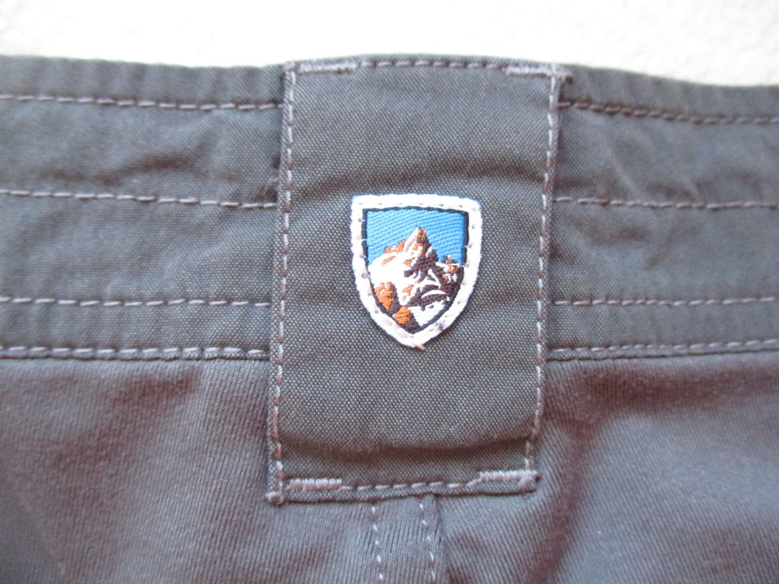 Kuhl Pants Womens 6 REG Gray Hiking Adjustable Waist Pockets Vintage Patina Dye