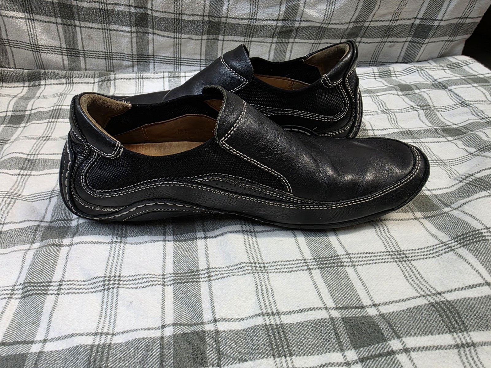 Cole Haan Air G Series Black Leather Driving Loafer C05444 G7 Size Men’s 8M