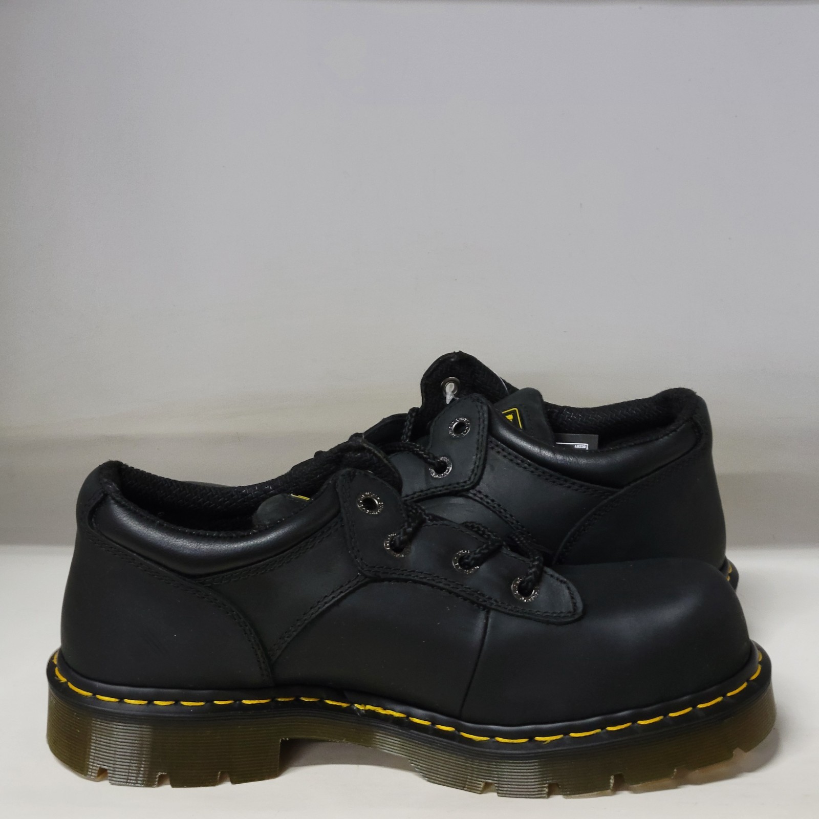 Dr. Martens Naseby Steel Toe Boot Black Mens Size 11M
