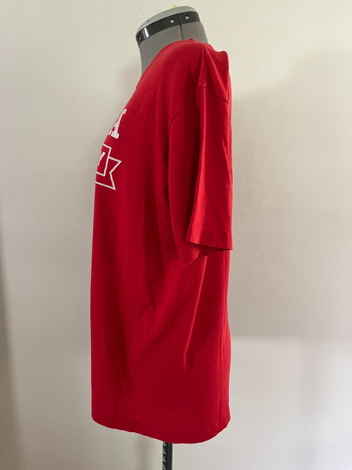 VTG Indiana University Sz L 80s Single Stitch Crewneck Tee
