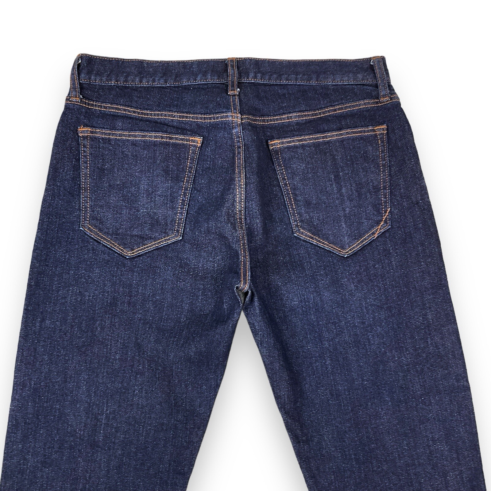 Banana Republic Jeans Men 33×30 (ACTUAL 34×27.5) Dark Blue Straight Fit Denim